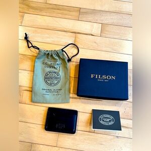 Filson Workshop Leather Slim Wallet - Limited Edition - Only 100 Made